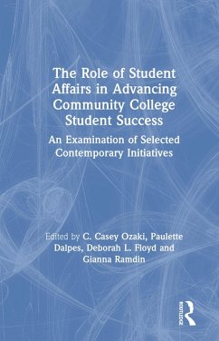 The Role of Student Affairs in Advancing Community College Student Success (eBook, ePUB)