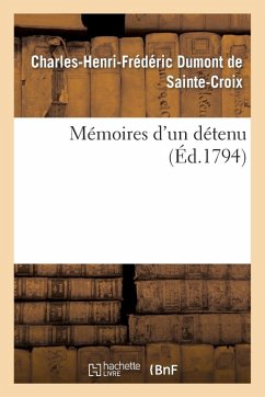Cover Mémoires d'Un Détenu
