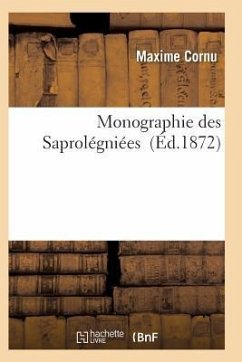 Monographie Des Saprolégniées - Cornu-M