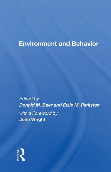 Environment And Behavior (eBook, PDF)
