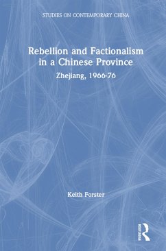 Rebellion and Factionalism in a Chinese Province (eBook, PDF) Cover Rebellion and Factionalism in a Chinese Province (eBook, PDF)