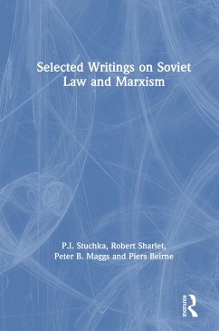 Cover Selected Writings on Soviet Law and Marxism (eBook, PDF)