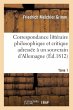 Correspondance Littéraire... - Bild 1