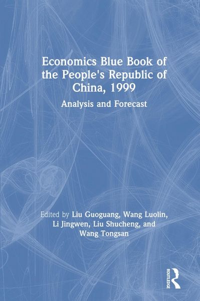 Economics Blue Book of the People's Republic of China, 1999 (eBook, ePUB)