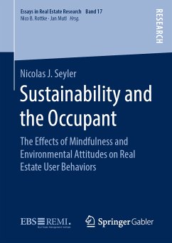 Sustainability and the Occupant (eBook, PDF) - Seyler, Nicolas J.