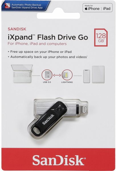 SanDisk iXpand Flash Drive 128GB SDIX60N-128G-GN6NE - Portofrei bei  bücher.de kaufen
