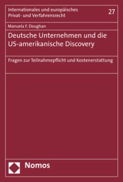 Deutsche Unternehmen und die US-amerikanische Discovery - Doughan, Manuela F.