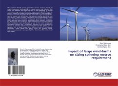 Impact of large wind-farms on sizing spinning reserve requirement