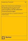 Die Rechtsprechung des EuGH und ihr Einfluss auf die nationalen Privatrechtsordnungen