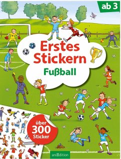 Erstes Stickern - Fußball