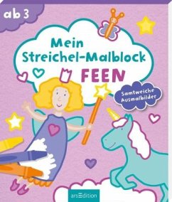 Mein Streichel-Malblock Feen