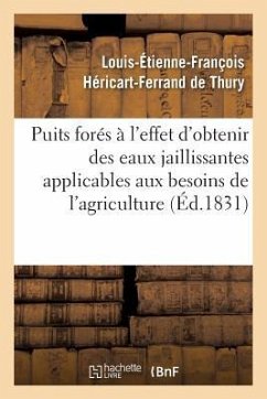 Extrait Du Rapport Sur Le Concours Pour Le Percement Des Puits Forés - Héricart-Ferrand de Thury, Louis-Étienne-François