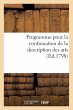 Programme Pour La Continuation de la... - Bild 1