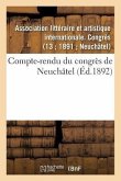 Compte-Rendu Du Congrès de Neuchâtel