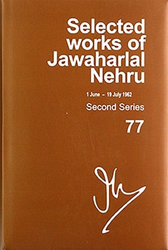 Cover Selected Works of Jawaharlal Nehru