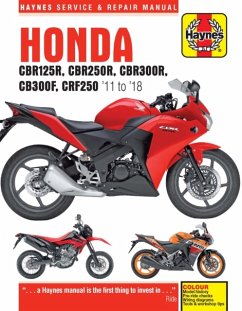 Honda CBR125R, CBR250R, CBR300R, CB300F & CRF250 (11-18) - Haynes Publishing