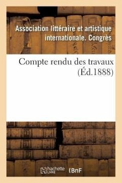 Compte Rendu Des Travaux - Sans Auteur