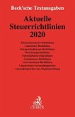 Aktuelle Steuerrichtlinien 2020