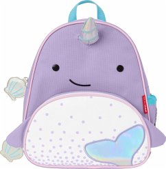 Skip Hop S210259 - Zoo Rucksack Narwal, Kindergarten-Rucksack, Höhe ca. 30 cm