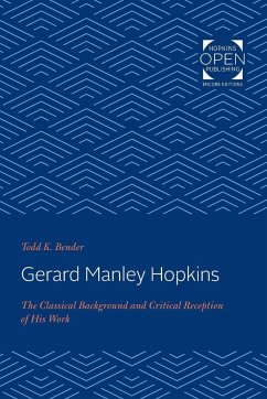 Gerard Manley Hopkins - Bender, Todd K