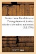 Instructions Décadaires Sur... - Bild 1