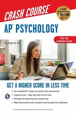 Ap(r) Psychology Crash Course, Book + Online - Krieger, Larry
