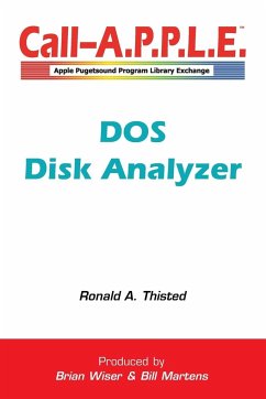 DOS Disk Analyzer - Thisted, Ronald A.