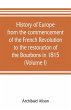 History of Europe from the commencement... - Bild 1