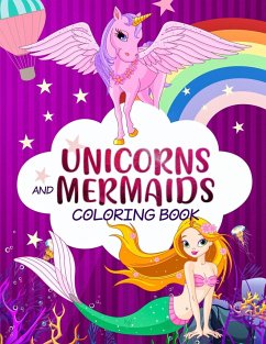 Mermaid Unicorn Colouring - Hall, Harper