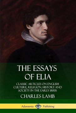 The Essays of Elia - Lamb, Charles