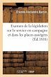 Examen de la Législation Sur Le... - Bild 1