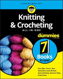 Knitting & Crocheting All-in-One For Dummies - Allen, Pam; Barr, Tracy L.; Bird, Marly