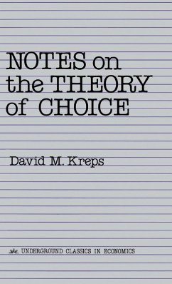 Cover Notes On The Theory Of Choice