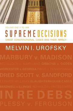 Supreme Decisions, Volume 1 - Urofsky, Melvin I