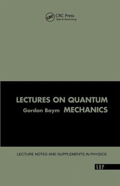 Lectures On Quantum Mechanics - Baym, Gordon