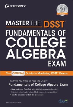 Master the Dsst Fundamentals of College Algebra Exam - Peterson'S