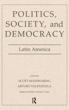 Politics, Society, And Democracy Latin America - Mainwaring, Scott; Valenzuela, Arturo