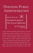 Defining Public Administration - Bild 1