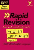 York Notes for AQA GCSE (9-1) Rapid Revision: AQA English Language Paper 2 - catch up, revise and be ready for the 2025 and 2026 exams