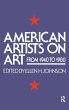 American Artists On Art - Bild 1
