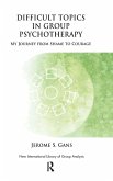 Difficult Topics in Group Psychotherapy