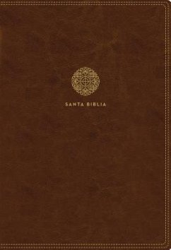 Rvr60, Santa Biblia, Letra Supergigante, Leathersoft, Café, Con Índice Y Cierre, Comfort Print - Rvr 1960- Reina Valera 1960