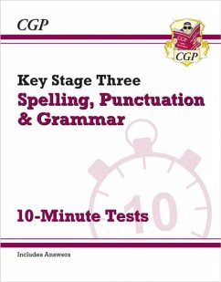 Cover KS3 Spelling, Punctuation and Grammar 10-Minute Tests (includes answers)