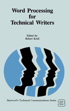 Cover Word Processing for Technical Writers