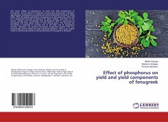 Effect of phosphorus on yield and yield components of fenugreek