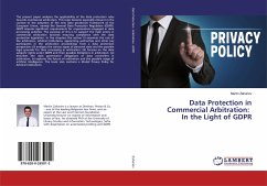 Data Protection in Commercial Arbitration: In the Light of GDPR