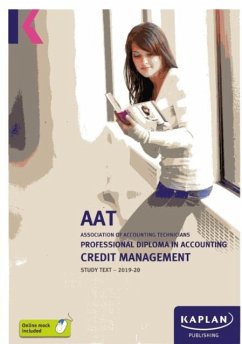 Cover CREDIT MANAGEMENT - STUDY TEXT
