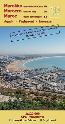 J12: Agadir - Taghazout - Imouzzer 1:120.000 GPS - Waypoints