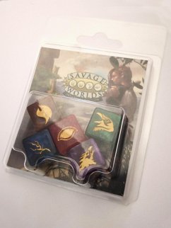 Savage Worlds Wildcard-Würfelset Cover Savage Worlds Wildcard-Würfelset