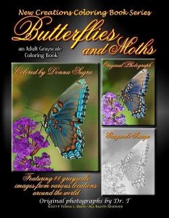 New Creations Coloring Book Series: Butterflies and Moths - Davis, Teresa